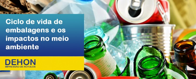 Ciclo de vida de embalagens e os impactos no meio ambiente